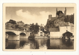 Cp, 86, Angles-sur-l´Anglin, Le Château Féodal Et Le Château De La  Bastillette - Autres & Non Classés