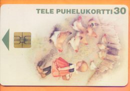 Finland - Sonera D156, Easter 1998, 60.000ex, 1/98, Used As Scan - Finlande