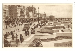 Cp, Angleterre, Brighton, The Front And Sunken Gardens - Brighton