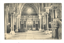 Cp, 07, La Louvesc, Le Portique, Intérieur De La Basilique, Voyagée - La Louvesc