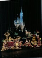 (346) USA - Disneyland Sleeping Beauty Castle At Night - Disneyworld