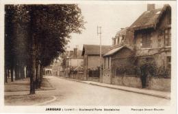 CPSM JARGEAU (Loiret) - Boulevard Porte Madeleine - Jargeau