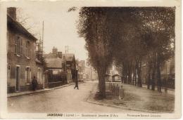 CPSM JARGEAU (Loiret) - Boulevard Jeanne D'Arc - Jargeau