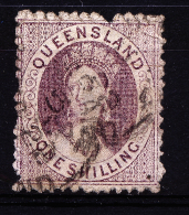 A2231) Queensland 1 Shilling Gebraucht Used Gestempelt - Gebraucht