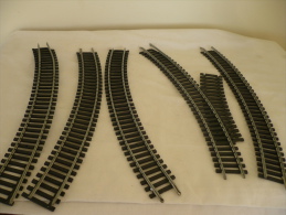 5 RAIL JOUEF FOR PLAYCRAFT N° 470 R=325mm R=12 3/4 - Rails