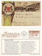 Postcard Balmoral Castle & Aberdeen Coat Of Arms Edwardian Nostalgia Repro - Aberdeenshire