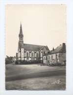 Beaumont-la-Ronce. L'église Et La Poste. - Beaumont-la-Ronce