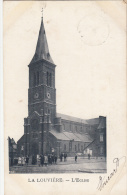 La Louvière - L'Eglise, 1908, Animé - La Louvière