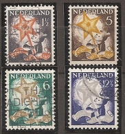 HOLANDA 1933 - Yvert #259/62 - VFU - Used Stamps