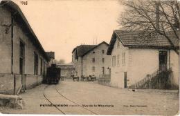 PEYREHORADE ,VUE DE LA MINOTERIE,WAGON ,CHEVAUX,PERSONNAGES,A VOIR !!    REF 34635 - Peyrehorade