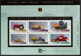CANADA 1995 - Vehicules Historiques - BF Neufs // Mnh - Unused Stamps