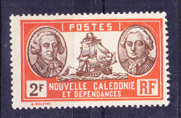 Nouvelle Calédonie N°157 Neuf Charniere Gomme Altérée - Unused Stamps