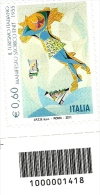 2011 - Italia 3315 ENIT - Codice A Barre ---- - 2011-20: Mint/hinged