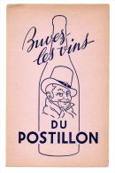 Buvard - Buvez Les Vins Du Postillon - Liqueur & Bière