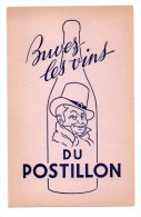 Buvard - Buvez Les Vins Du Postillon - Schnaps & Bier