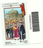 2011 - Italia 3317 Folclore - Codice A Barre ---- - 2011-20: Mint/hinged