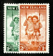 2347x)  New Zealand 1942 - SG # 634/35  Mm* ( Catalogue £.60 ) - Nuovi