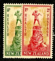 2350x)  New Zealand 1944 - SG # 665/66  Mm* ( Catalogue £.30 ) - Nuovi