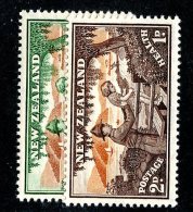 2351x)  New Zealand 1946 - SG # 678/79  Mm* ( Catalogue £.30 ) - Nuevos