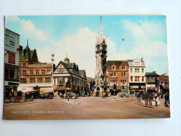 Carte Postale Ancienne : LEICESTER : The Clock Tower - Leicester