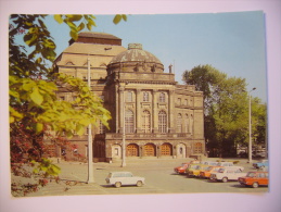 Karl-Marx-Stadt: Opernhaus Auto Trabant Old Car 1980s Unused - Chemnitz (Karl-Marx-Stadt 1953-1990)