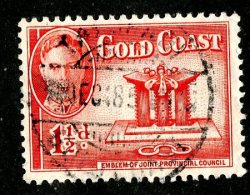 2429x)  Gold Coast 1948 - SG # 137  Used ( Catalogue £.80 ) - Gold Coast (...-1957)