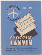 Protège Cahier Chocolat Lanvin - Omslagen Van Boeken