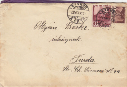 KING MICHAEL, PILOT, STAMPS ON COVER, 1937, ROMANIA - Lettres & Documents