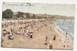 Paignton (Royaume-Uni, Davon): Sands Looking In 1913 (lively) . - Paignton