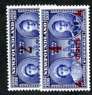 2469x)  Newfoundland 1939 - SG # 273/74  Mint*  ( Catalogue £4.50 ) - 1908-1947