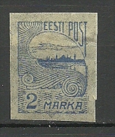 ESTLAND ESTONIA Estonie 1920 Tallinn Skyline Stadtansicht  Michel 17 * - Estonia
