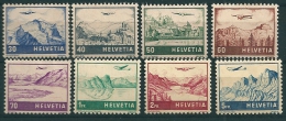 Switzerland 1941 Air SG 415-22 MNH** - Nuovi