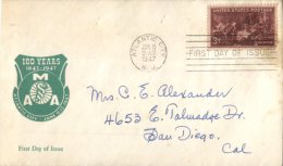 (666) USA FDC Cover - 1947 - Atlantic City - 1941-1950