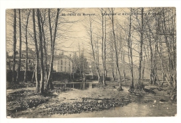 Cp, 85, Forêt De Mervent, Chaussée Et Hôtel De Pierre Brune, écrite 1908 - Autres & Non Classés