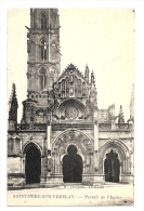 Cp, 89, Saint-Père-sur-Vézelay, Portail De L'Eglise - Autres & Non Classés