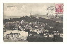 Cp, Allemagne, Königstein, Voyagée 1910 - Koenigstein