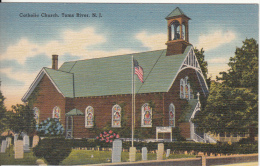 Toms River New Jersey N.J. - Catholic Church - Unused - VG Condition - Tichnor Bros. Inc. - Toms River