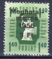 Hungary 1955. "MEGHATALMAZÁS" Overprint Stamp (postal Issue !!!), MH (*) ! - Variedades Y Curiosidades