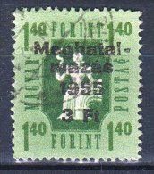 Hungary 1955. "MEGHATALMAZÁS" Overprint Stamp (postal Issue !!!), Used ! - Variétés Et Curiosités