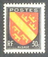 France 1946 4 Stamps SC# 563 - 1941-66 Coat Of Arms And Heraldry