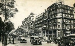 75-PARIS...BOULEVARD POISSONNIERE.. .....CPA ANIMEE - Arrondissement: 02