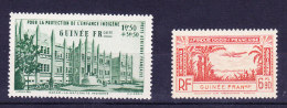 Guinée PA N°5 Et 6 Neufs  Sans Charniere - Unused Stamps