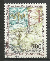 ANDORRA CORREO FRANCES ESTE SELLO O SIMILAR MATASELLADO.  C. M. ABAD   Nº 440 - Used Stamps