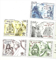 2012 - 1614/18 Viaggi Del Papa   +++++++ - Unused Stamps