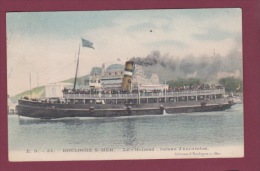 Delcampe - BATEAU - 200913  - BOULOGNE SUR MER - Le HOLLAND Bateau D'excursion - Dampfer