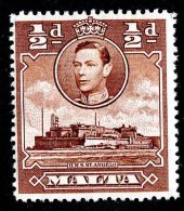 2500x)  Malta 1943 - SG #218a  Mint*  ( Catalogue £.55 ) - Malte (...-1964)