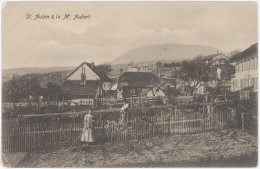 CPA SAINT AUBIN ET LE MONT AUBERT - Saint-Aubin/Sauges