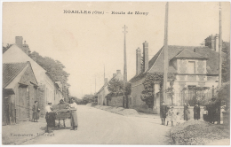 CPA NOAILLES - ROUTE DE MOUY - Noailles