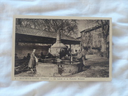 N°4 BEAUMES DE VENISE LE LAVOIR ET SA FONTAINE ROMAINE - Beaumes De Venise