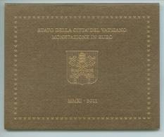 2011 VATICANO VATIKAN BENEDETTO XVI DIVISIONALE FDC - Vaticano